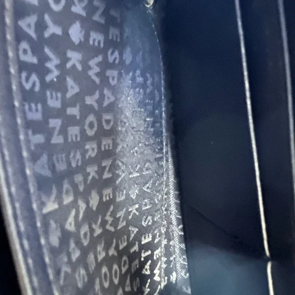 Kate Spade Blue and Pink Striped Wallet - Picture 8 of 8